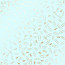 Аркуш одностороннього паперу з фольгуванням Golden Drawing pins and paperclips, Mint, 30,5 х 30,5 см