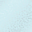 Лист односторонней бумаги с серебряным тиснением Silver Drawing pins and paperclips, Blue, 30,5 см х 30,5 см
