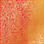Лист односторонней бумаги с фольгированием Golden Butterflies, color Yellow-orange aquarelle, 30,5 см х 30,5 см