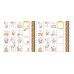 Набір двостороннього паперу для скрапбукінгу Spring inspiration 30,5x30,5 см 10 аркушів