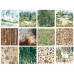 Набір двостороннього скраппаперу Forest life 30,5x30,5 см 10 аркушів