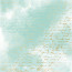Лист одностороннього паперу із фольгуванням Golden Text, color Mint watercolor, 30,5 см х 30,5 см