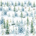 Набор двусторонней скрапбумаги Country winter 30,5x30,5 см 10 листов