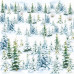 Набор двусторонней скрапбумаги Country winter 20x20 см 10 листов