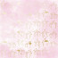 Лист односторонней бумаги с фольгированием Golden Flamingo, color Pink shabby watercolor, 30,5 см х 30,5 см