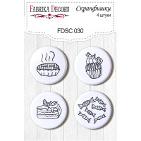 Скрапфишки набор 4шт №030