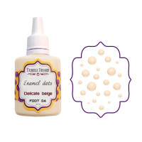 Емалеві краплі-намистинки Дотси Ніжний беж 30 мл