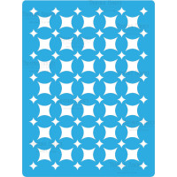 Трафарет многоразовый 15x20 см Арлекино №153