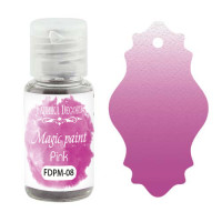 Сухая краска Magic paint Розовый 15мл