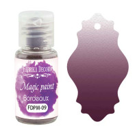 Суха фарба Magic paint Бордо 15мл