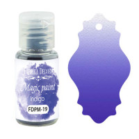 Суха фарба Magic paint Індиго 15мл
