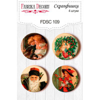 Скрапфишки набор 4шт №109