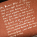 Трафарет многоразовый 15x20 см Рукописный текст №095