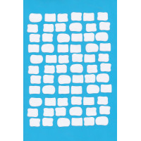 Трафарет багаторазовий 15x20 см Бабл гам 02 №084