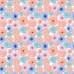 Набір скраппаперу Квітковий Настрій Flower mood 20x20 см, 10 аркушів
