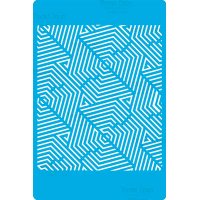 Трафарет багаторазовий 15x20 см Абстракція 1 №214