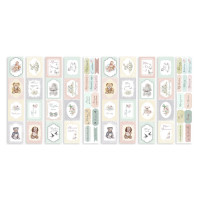 Набір смуг з картинками для декорування Baby shabby 5 шт 5х30,5 см