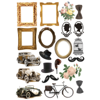 Оверлей Шебби Память-1 (Shabby memory-1) 21х29,7 см