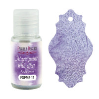 Суха фарба Magic paint with effect Фіолетовий кристал 15мл