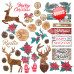 Набор скрапбумаги Рождественские Сказки Christmas fairytales 20x20 см, 10 листов