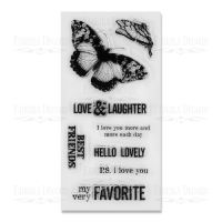 Набір силіконових штампів №2 Романтика-1, 8 шт Набір силіконових штампів №2 Романтика-1, 8 шт