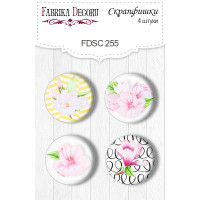 Скрапфишки набор 4шт Magnolia in bloom №255