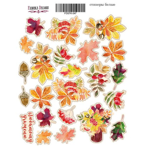 Набор наклеек (стикеров) №047, Autumn-1 Осень-1