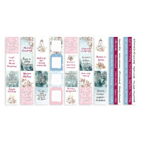 Набор полос с картинками для декорирования Winter Love Story 5 шт 5х30,5 см