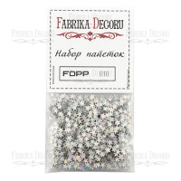 Набір паєток, Зірки перламутрові Набір паєток, Зірки перламутрові