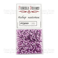 Набір паєток, Алмази міні фіолетові Набір паєток, Алмази міні фіолетові