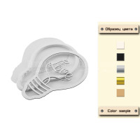 Заготівля для шейкера Lightbulb LOVE 11,5х7,7 Чорний