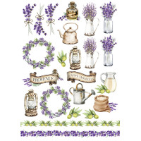 Оверлей Лавандовий Прованс-1 (Lavender Provence-1) 21х29,7 см