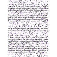 Оверлей Лист з Лавандою (Letter with Lavender) 21х29,7 см