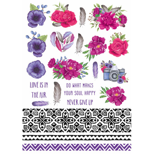 Оверлей Цветочный Разум (Mind Flowers) 21х29,7 см