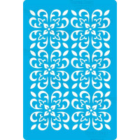 Трафарет многоразовый 15x20 см Стиль Барокко фоновый мини №317