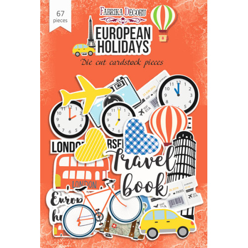 Набір висічок колекція European holidays 67 шт