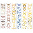 Набор полос с картинками для декорирования Бабочки 1 6 шт 5х30,5 см