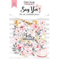 Набор высечек коллекция Say Yes 65 шт