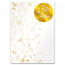 Ацетатный лист с золотым узором Golden Dill A4 21х30 см (Укроп А4 21х30 см) - товара нет в наличии