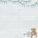Набір скраппаперу Шеббі Малюк (Shabby baby boy redesign) 30,5x30,5 см, 10 аркушів