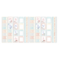 Набор полос с картинками для декорирования Shabby baby girl redesign 5 шт 5х30,5 см