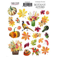 Набір наклейок (стікерів) №071, Botany autumn redesign Ботанічна Осінь