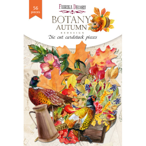 Набор высечек коллекция Botany autumn redesign 56 шт