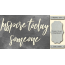 Чипборд Inspire today someone 10х20 см №397