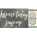 Чипборд Inspire today someone 10х20 см №397