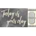 Чипборд Today is your day 10х20 см №398
