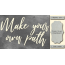 Чипборд Make your own path 10х20 см №401