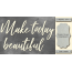Чипборд Make today beautiful 10х20 см №404