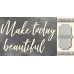 Чипборд Make today beautiful 10х20 см №404
