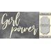 Чипборд Girl power 10х20 см №408